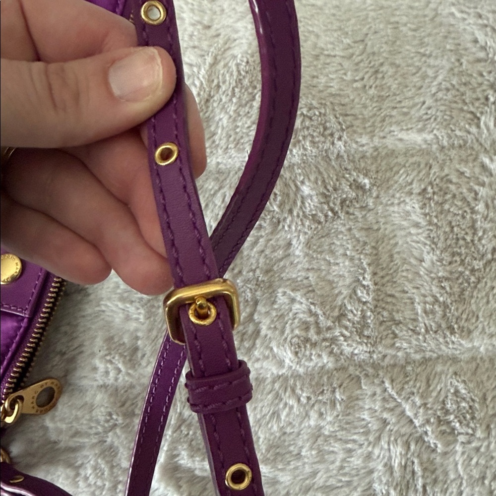 Marc Jacobs Nylon Swing Pack Crossbody Bag, Purple - Picture 8 of 10